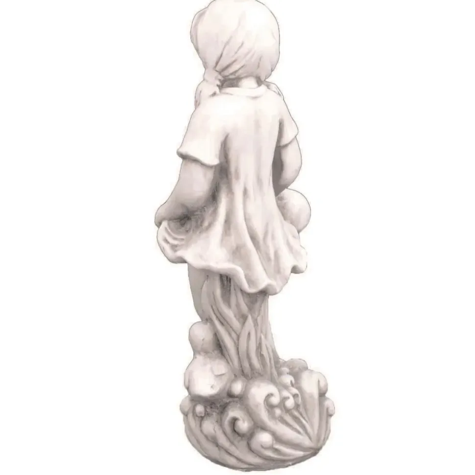 Summer Girl 71cm Stone Resin Garden Statue