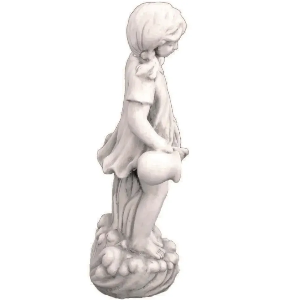 Summer Girl 71cm Stone Resin Garden Statue