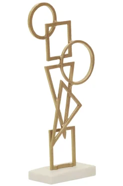 Symbol Ascent 47cm Gold Metal Indoor Sculpture