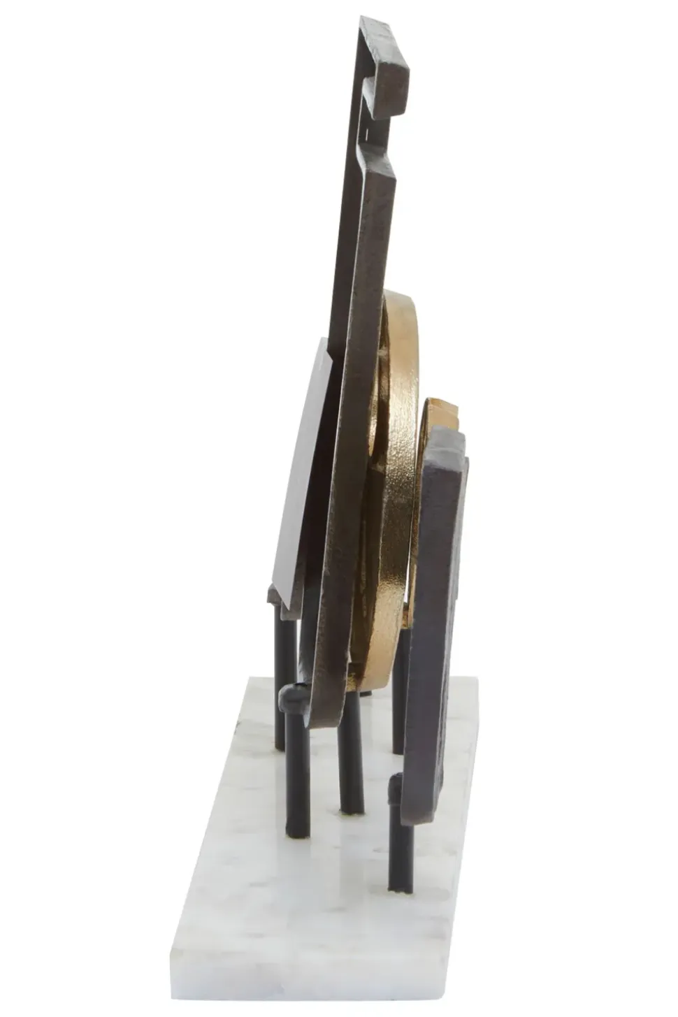 Symbolic 34cm Metal Indoor Sculpture
