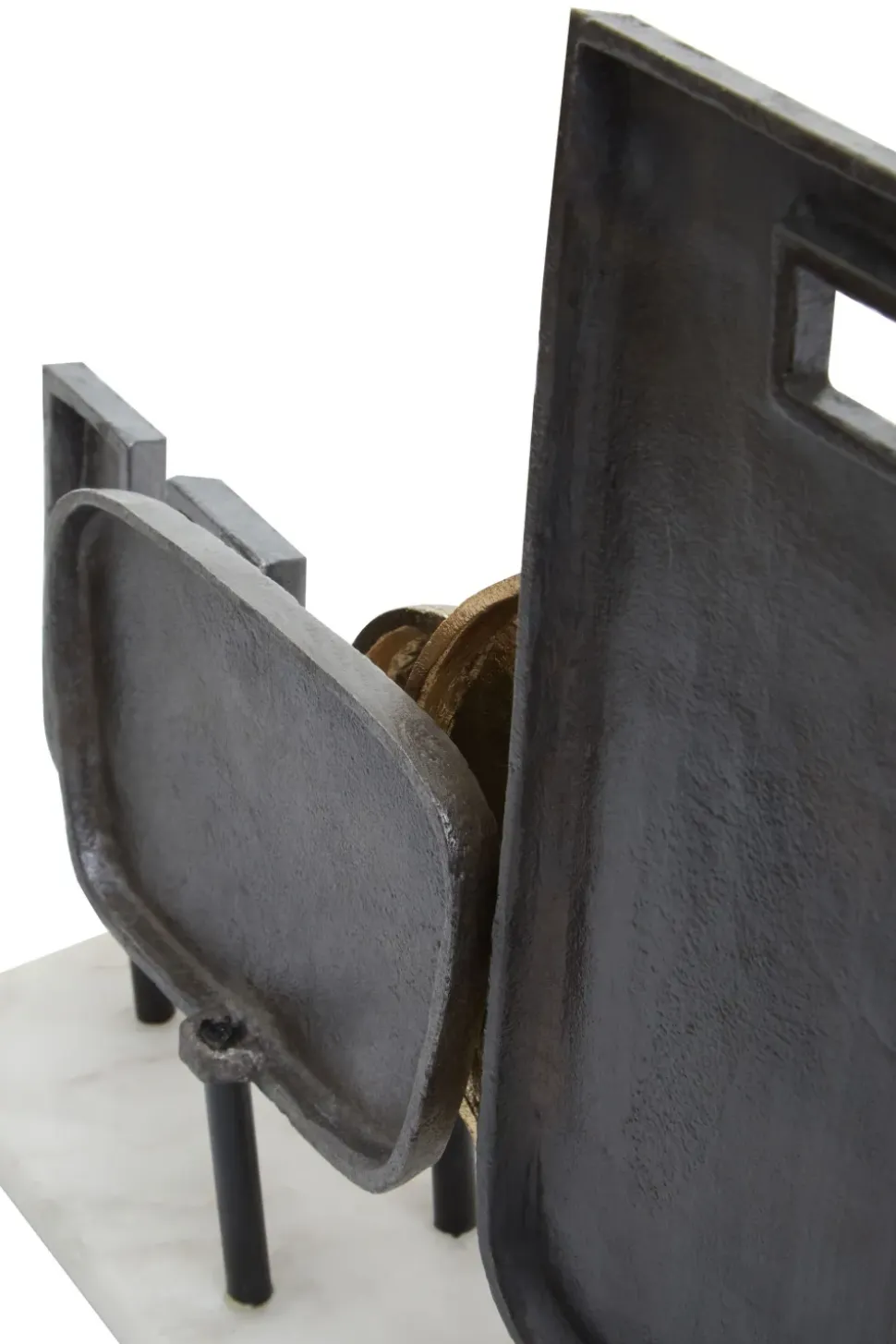 Symbolic 34cm Metal Indoor Sculpture