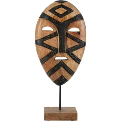 Tribal Guardian 53cm Wood Indoor Sculpture