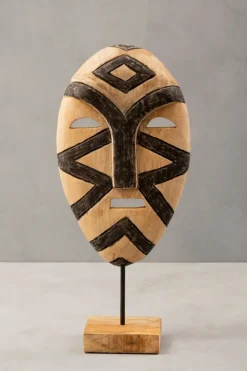 Tribal Guardian 53cm Wood Indoor Sculpture