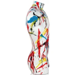 Valiant Torso 50cm Multicolour Resin Indoor Sculpture