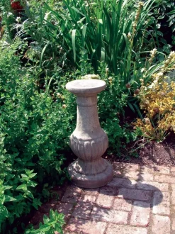 Victorian Column Stone Garden Pedestal