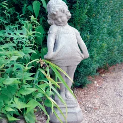 Victorian Girl 58cm Stone Garden Statue