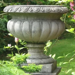 Victorian Tazza Stone Garden Planter
