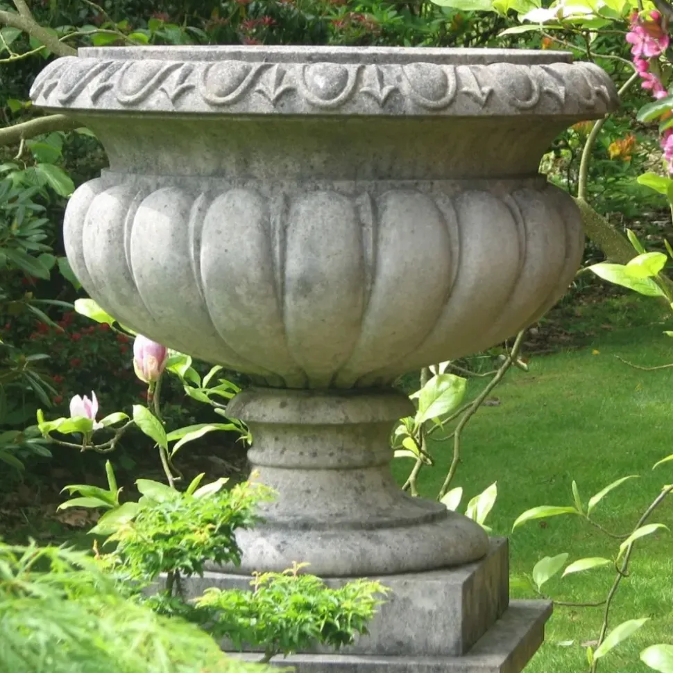 Victorian Tazza Stone Garden Planter