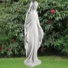 Virgin Mary 96cm Marble Resin Garden Statue