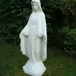 Virgin Mary 85cm Marble Resin Garden Statue