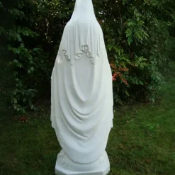 Virgin Mary 85cm Marble Resin Garden Statue