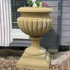 Waddeston Urn Stone Garden Planter