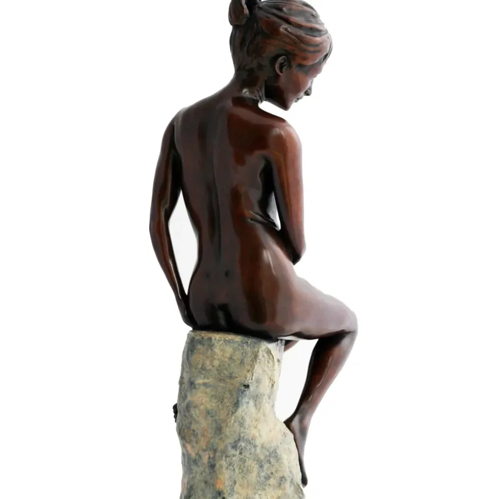 Warmth of the Sun Figurine Bronze Indoor Sculpture