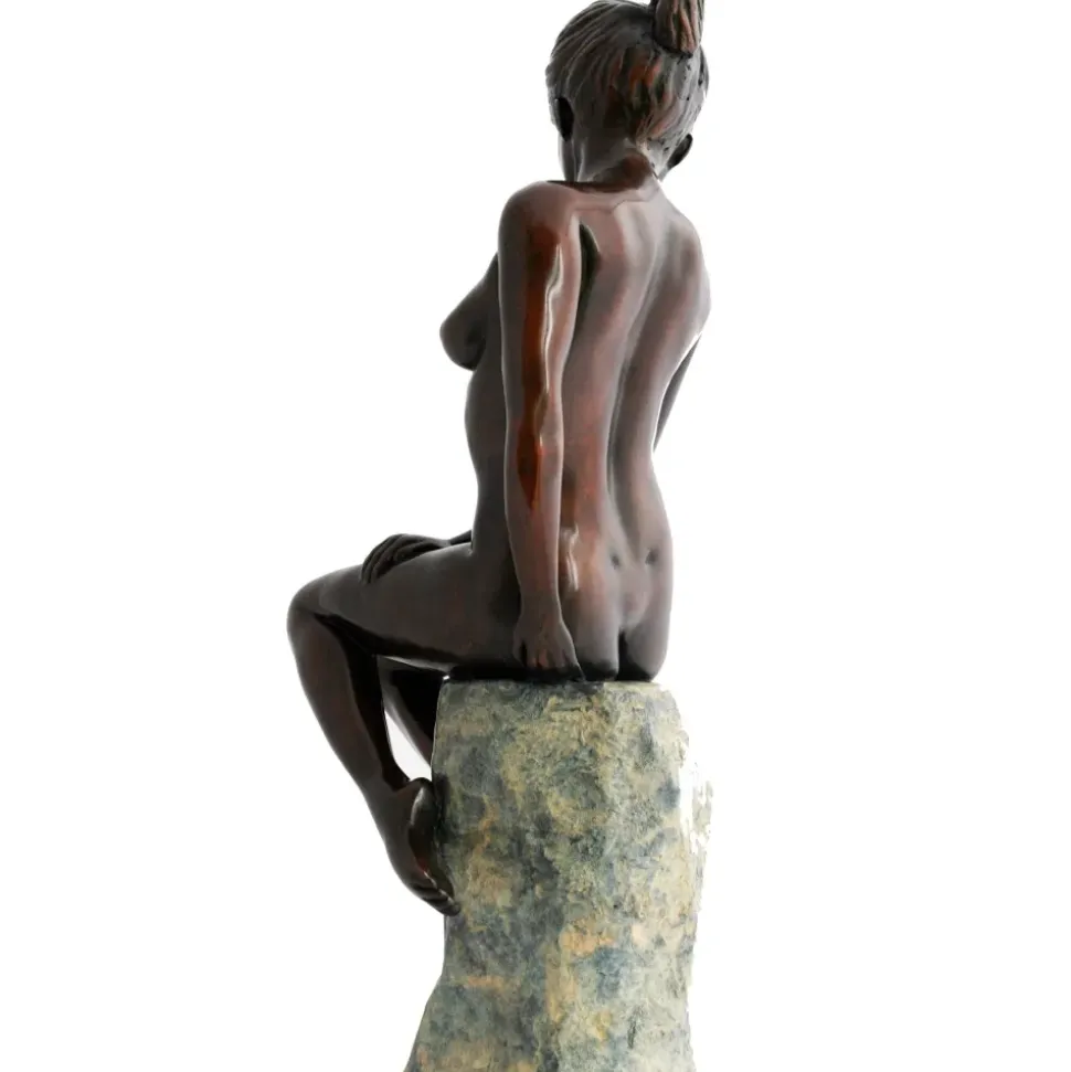 Warmth of the Sun Figurine Bronze Indoor Sculpture