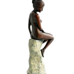 Warmth of the Sun Figurine Bronze Indoor Sculpture