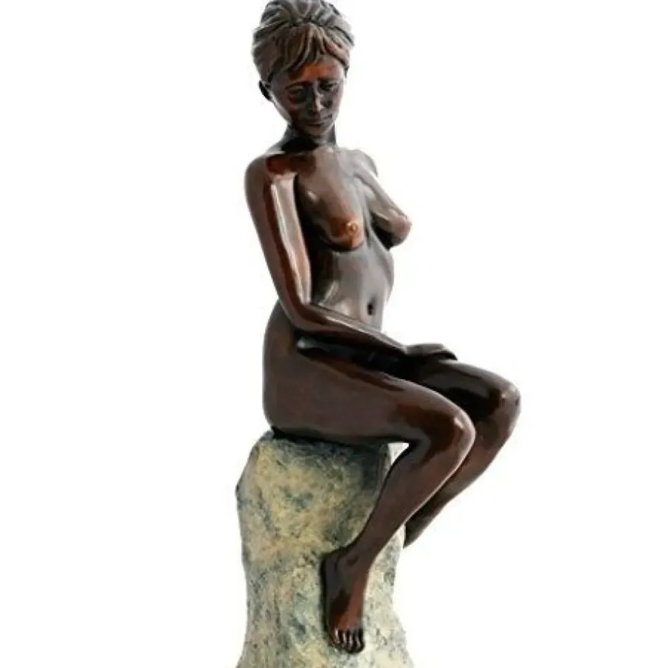 Warmth of the Sun Figurine Bronze Indoor Sculpture