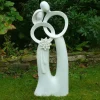 Wedding Bliss 85cm Marble Resin Garden Statue
